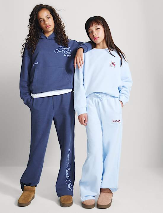 2 Piece Cotton Rich Hoodie and Joggers Set (6-16 Yrs)