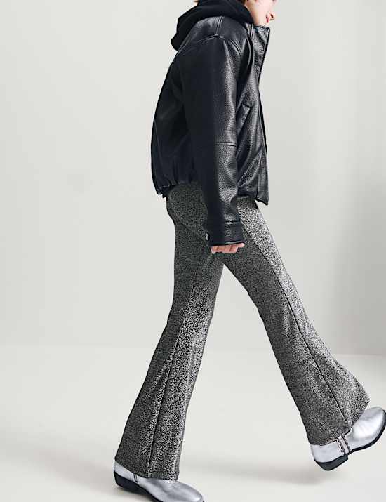 Metallic Kickflare Leggings (6-16 Yrs)