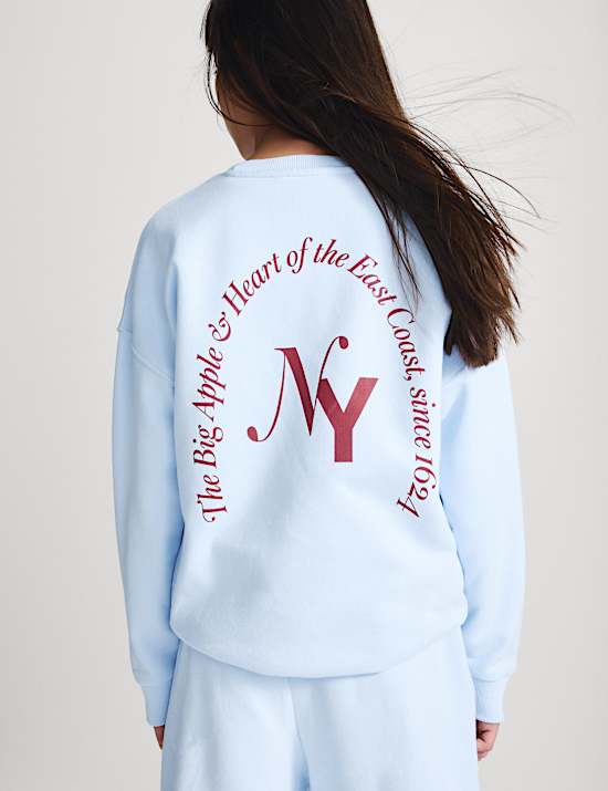 2-teiliges NY-Set aus Sweatshirt und Jogginghose