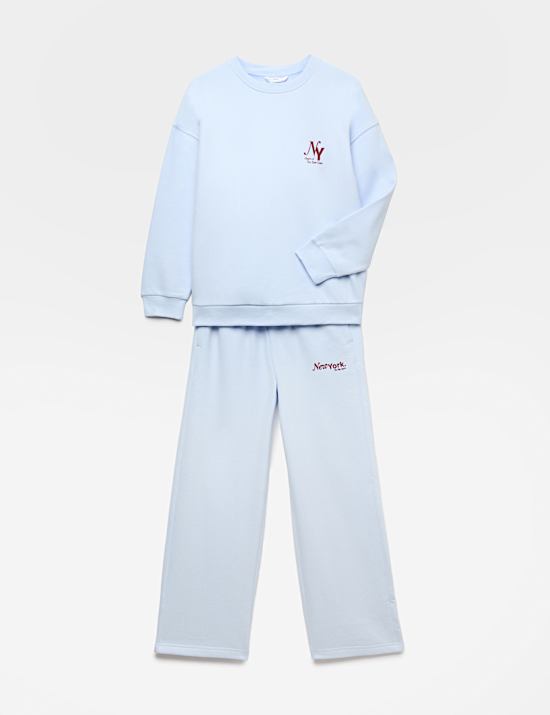 2 Piece NY Sweatshirt and Joggers Set