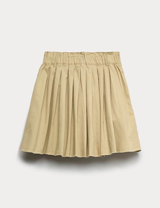 Cotton Rich Pleated Skirt (6-16 Yrs)