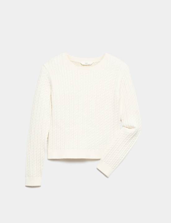 Cable Knit Jumper (6-16 Yrs)