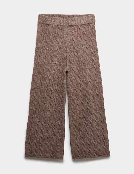 Wide Leg Knitted Trousers (6-16 Yrs)