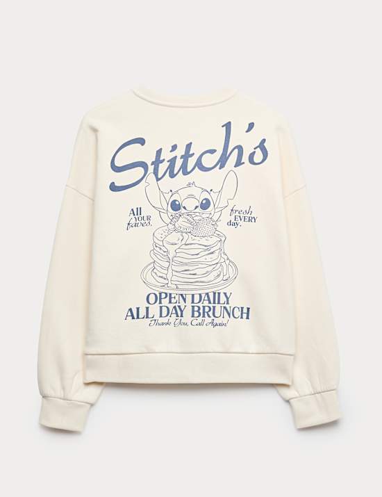 Cotton Rich Lilo & Stitch™ Sweatshirt (2-16 Yrs)