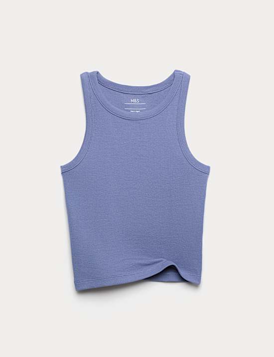 Cotton Rich Vest Top (6-16 Yrs)