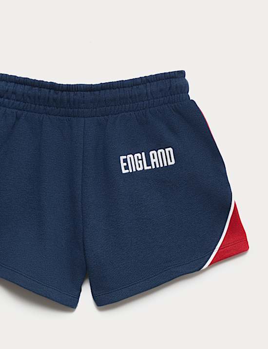 Cotton Rich FIFA&reg; ENGLAND Football Shorts (6-16 Yrs)