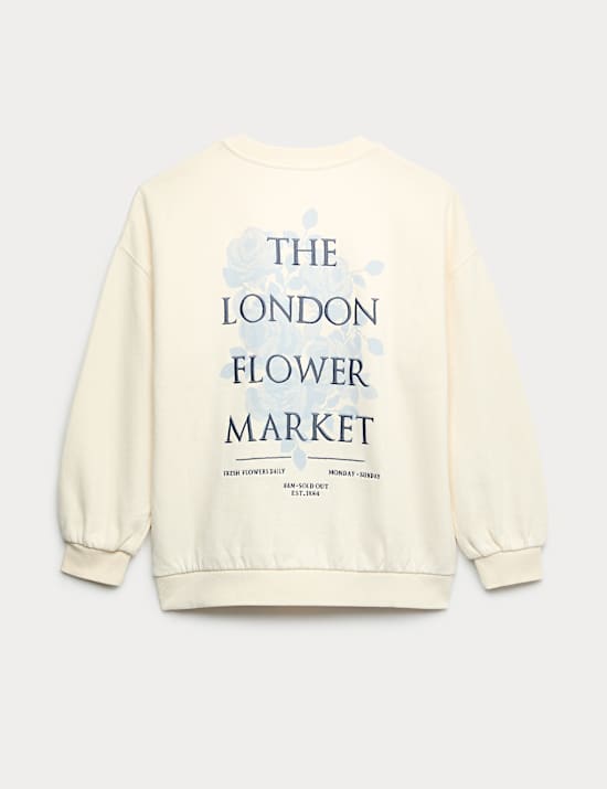 Cotton Rich London Graphic Sweatshirt (6-16 Yrs)