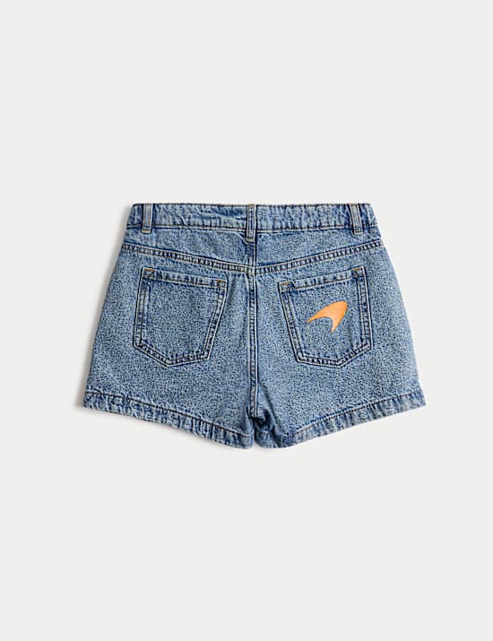 McLaren&trade; Denim Skort (6-16 Yrs)