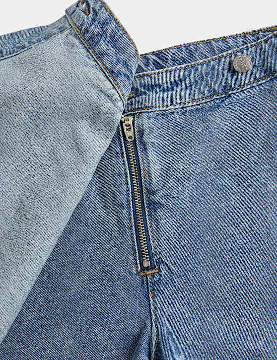 McLaren&trade; Denim Skort (6-16 Yrs)