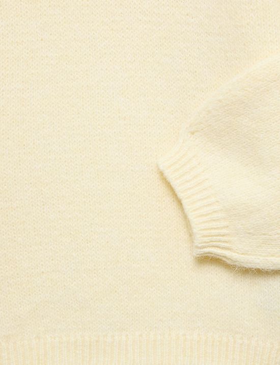 Pull ample en maille &agrave; rayures (du 6 au 16 ans)