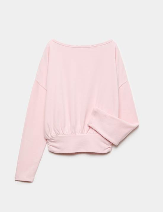 Patterned Long Sleeve Top