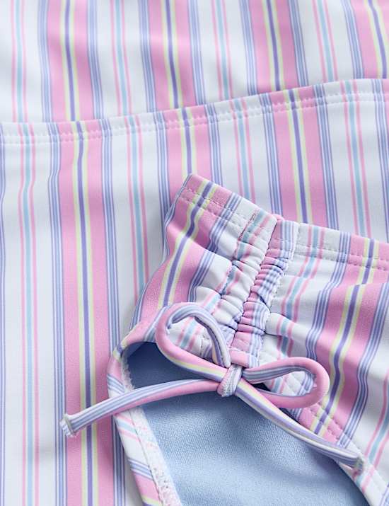 2-tlg. gestreifter Tankini (6&ndash;16 J.)