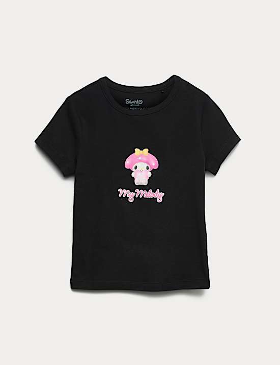 Zuiver katoenen T-shirt met My Melody™-graphic (6-16 jaar)