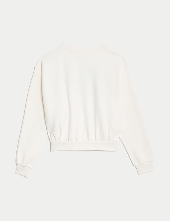 Cotton Rich Brooklyn Slogan Sweatshirt (6-16 Yrs)