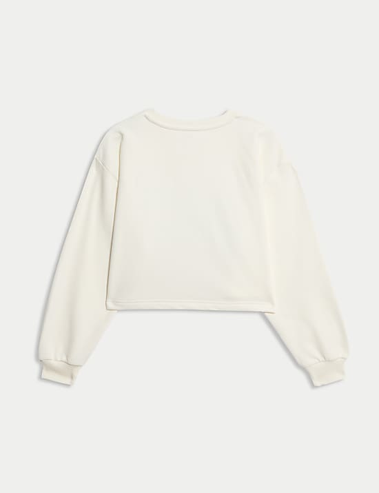 Cotton Rich Ski Dog Graphic Sweatshirt (2-16 Yrs)