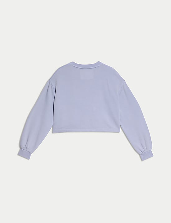 Sweat en coton &agrave; motif Los Angeles (du 2 au 16 ans)