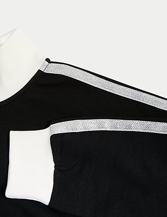 Cotton Rich Zip Up Jacket (6-16 Yrs)