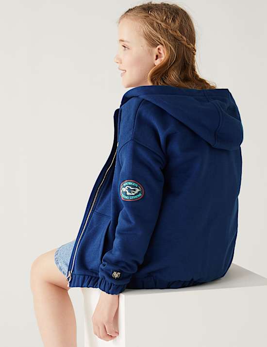 Cotton Rich Harry Potter™ Zip Hoodie (6-16 Yrs)