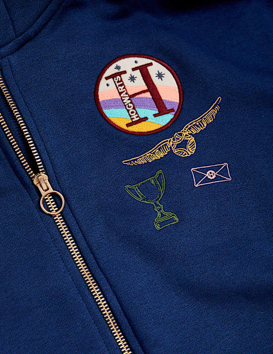 Cotton Rich Harry Potter™ Zip Hoodie (6-16 Yrs)