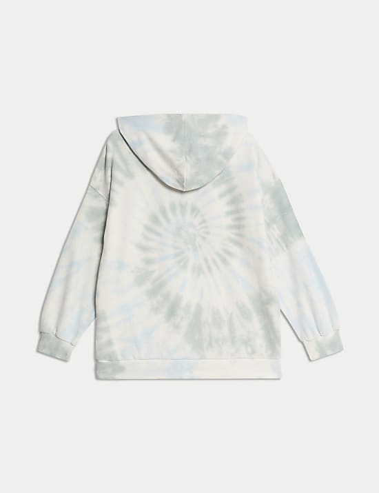 Cotton Rich Tie Dye Hoodie (2-16 Yrs)