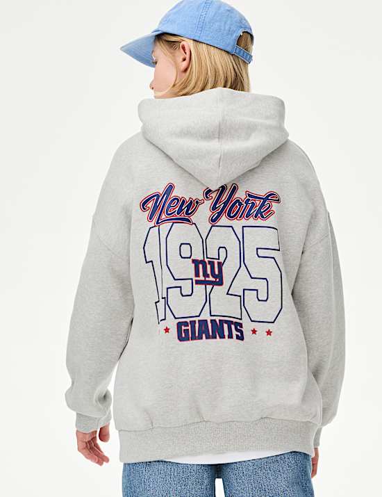 Φούτερ με κουκούλα New York Giants™ με υψηλή περιεκτικότητα σε βαμβάκι (6-16 ετών)