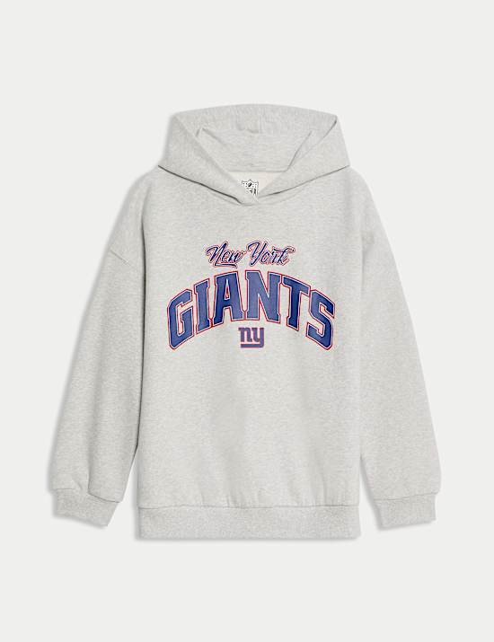 Φούτερ με κουκούλα New York Giants™ με υψηλή περιεκτικότητα σε βαμβάκι (6-16 ετών)