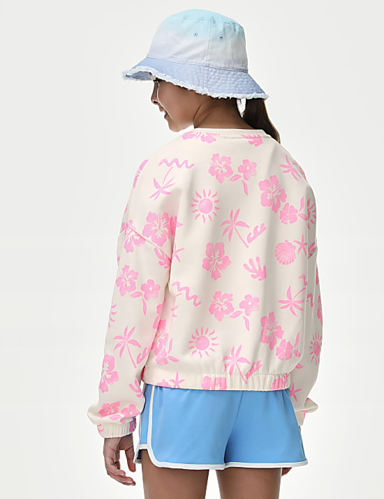 Cotton Rich Printed Sweatshirt (6-16 Yrs)