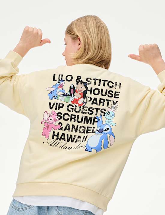 Cotton Rich Lilo & Stitch™ Sweatshirt (6-16 Yrs)