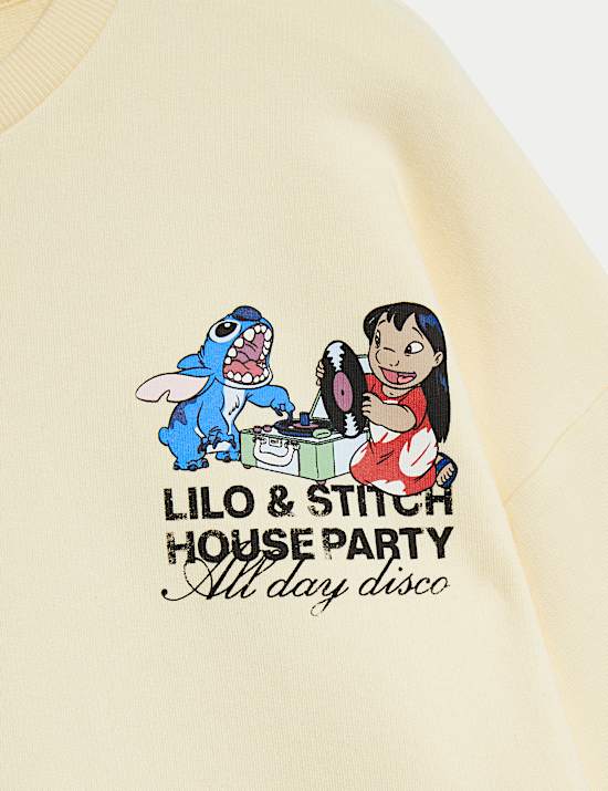 Cotton Rich Lilo & Stitch™ Sweatshirt (6-16 Yrs)