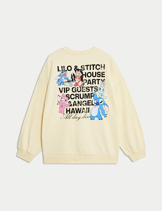 Cotton Rich Lilo & Stitch™ Sweatshirt (6-16 Yrs)