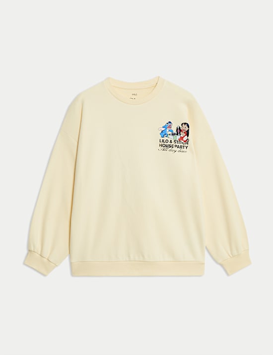 Cotton Rich Lilo & Stitch™ Sweatshirt (6-16 Yrs)