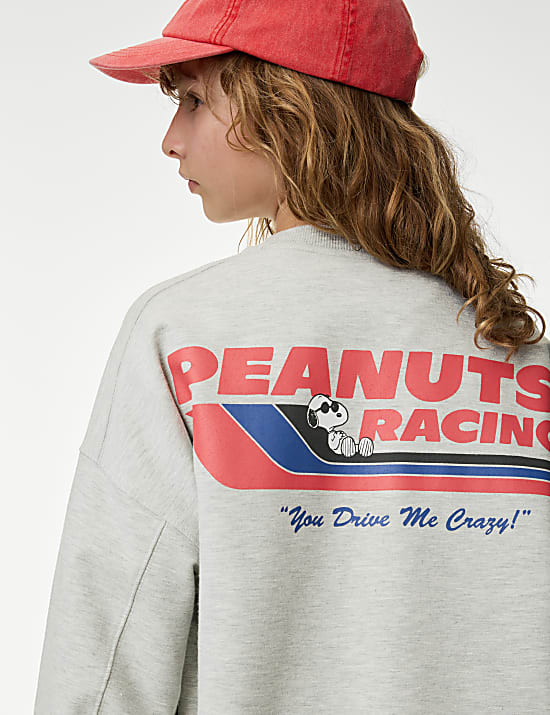 Cotton Rich Snoopy™ Print Sweatshirt (6-16 Yrs)