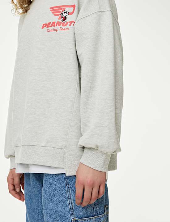 Cotton Rich Snoopy™ Print Sweatshirt (6-16 Yrs)
