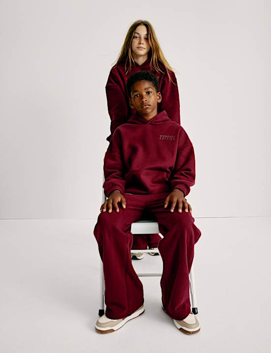 Hoodie mit hohem Baumwollanteil (6–16 J.)