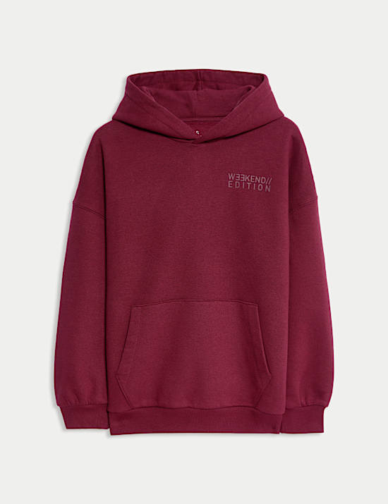 Hoodie mit hohem Baumwollanteil (6–16 J.)