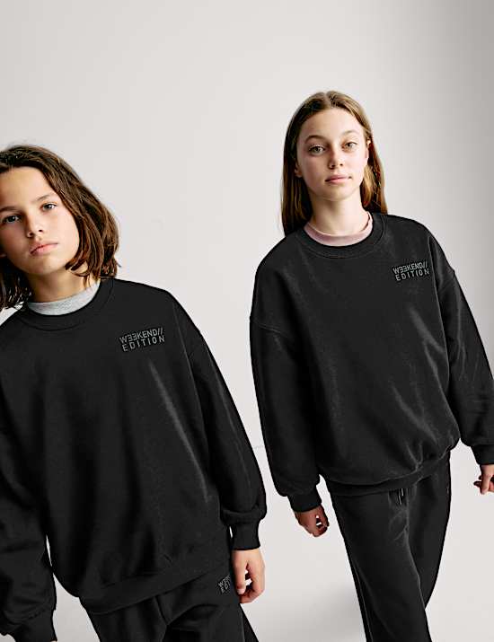 Cotton Rich Sweatshirt (6-16 Yrs)