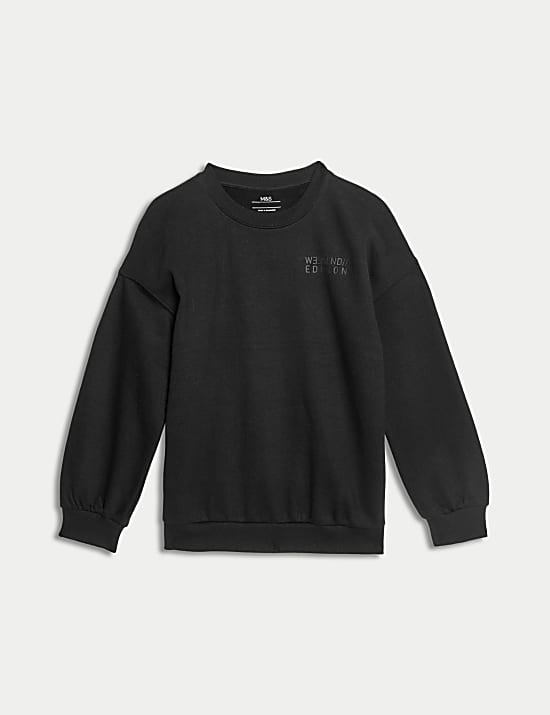 Cotton Rich Sweatshirt (6-16 Yrs)