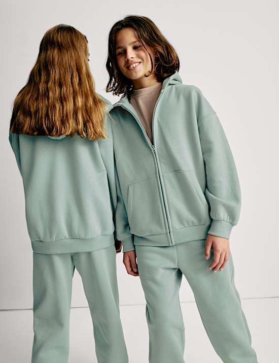 Cotton Rich Zip Hoodie (6-16 Yrs)