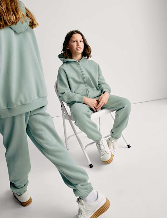 Cotton Rich Zip Hoodie (6-16 Yrs)