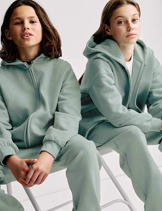 Cotton Rich Zip Hoodie (6-16 Yrs)
