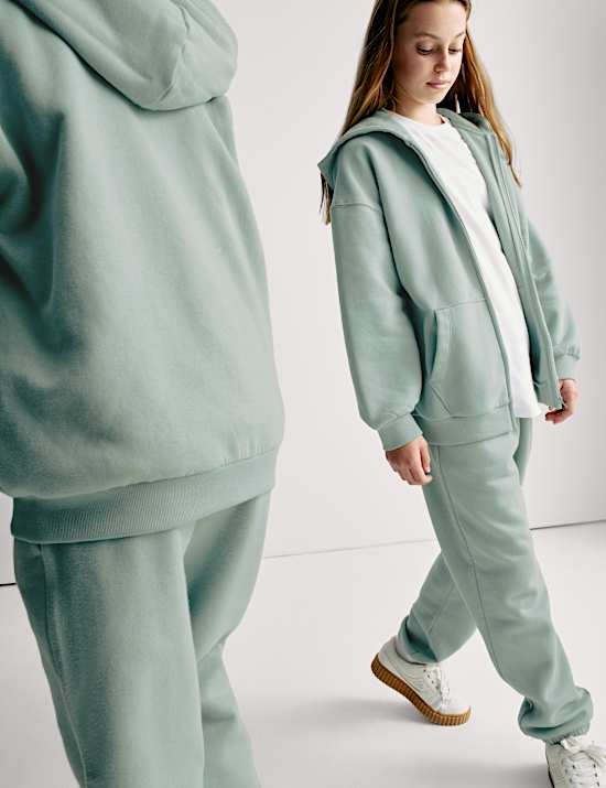 Cotton Rich Zip Hoodie (6-16 Yrs)