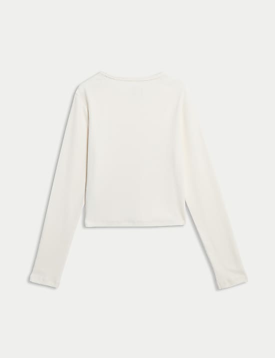 Ριμπ τοπ με υψηλή περιεκτικότητα σε βαμβάκι (6-16 ετών)