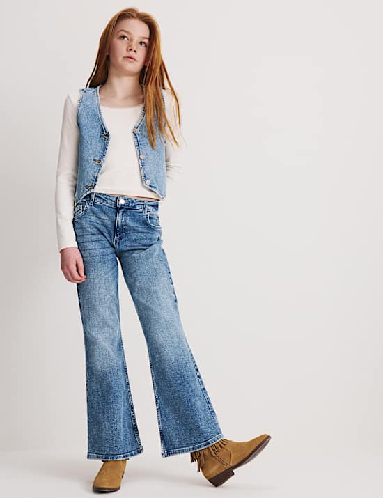 Denim Kickflare Jeans (6-16 Yrs)