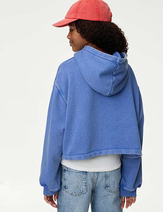 Cotton Rich Vest & Hoodie Set (6-16 Yrs)