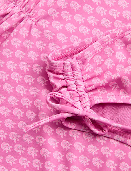 2 Piece Block Print Tankini (6-16 Yrs)