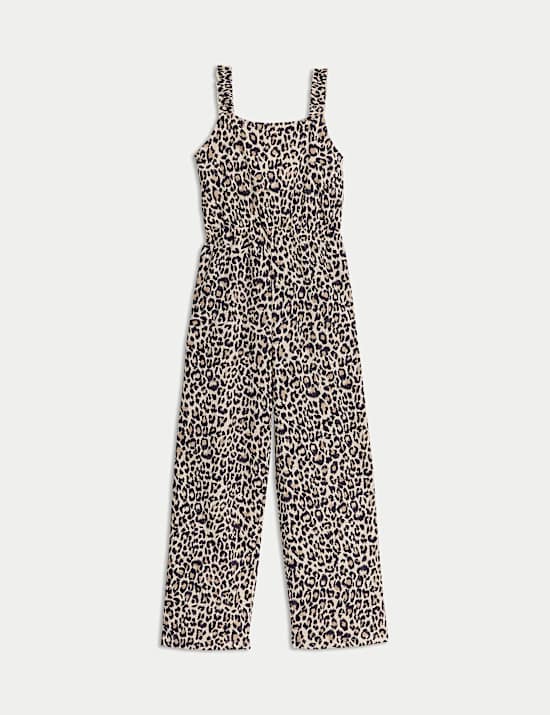 Leopard Print Jumpsuit (6-16 Yrs)