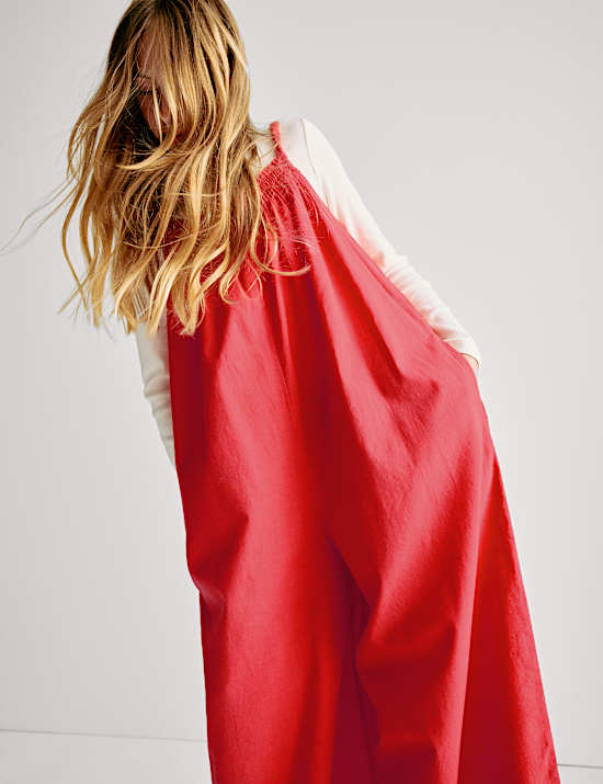 Pure Cotton Striped Jumpsuit (2-16 Yrs)