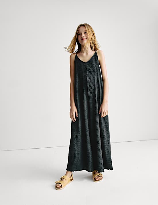 Crinkle Jumpsuit (6-16 Yrs)