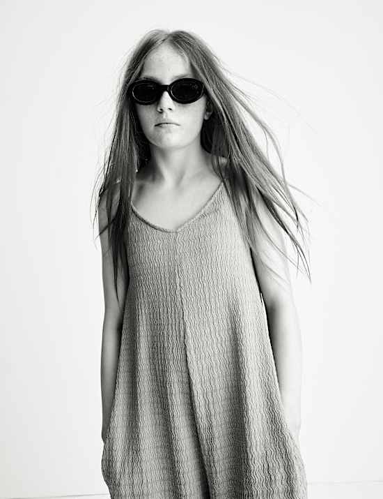 Crinkle Jumpsuit (6-16 Yrs)