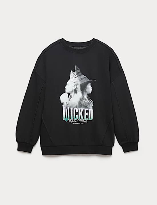 Cotton Rich Wicked™ Graphic Sweatshirt (6-16 Yrs)